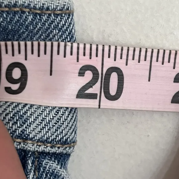 American Eagle Womens Curvy 90s Bootcut Jean Faded‎ Indigo Size 18 Regular - Image 5