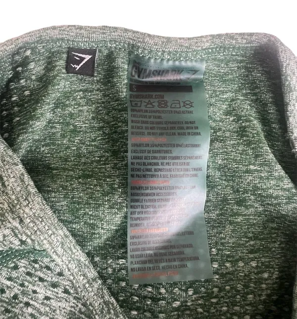 Gymshark Green Crop Top - Image 4