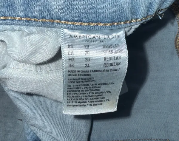 American Eagle Next Level Stretch Jeans - Image 3