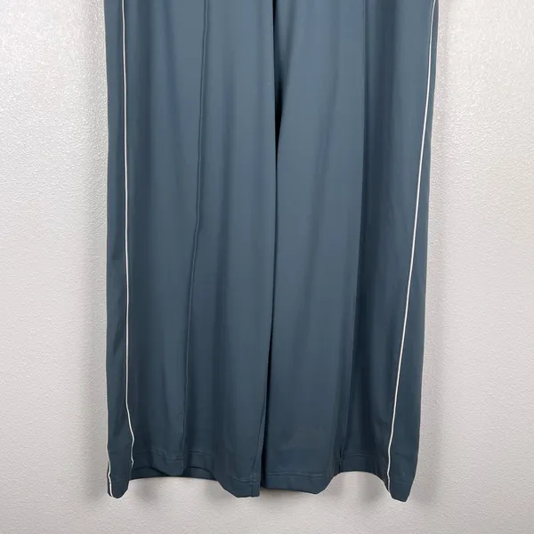 Athleta Women's Venice High Rise Track Stripe Wide Leg Pants Sz XL - Image 4