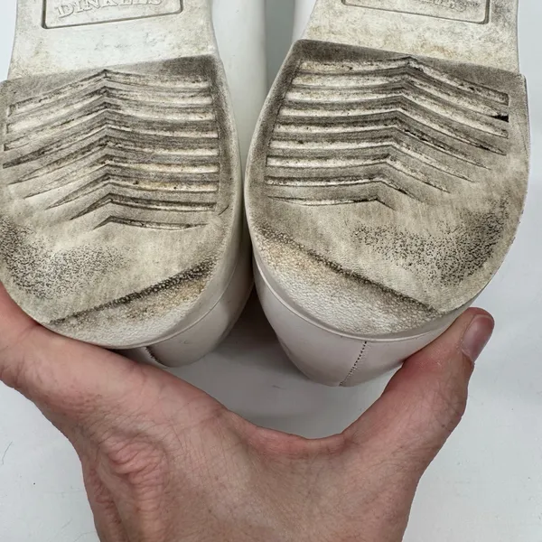Dinkles White Marching Band Shoes Unisex Mens 6.5 Womens 8.5 Style 6565 - Image 11