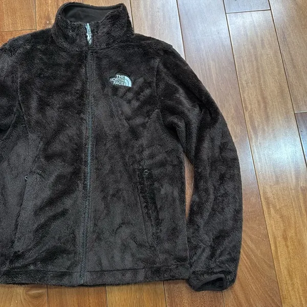The North Face Women’s Brown Furry Osito Full Zip Jacket size M‎ - Image 3