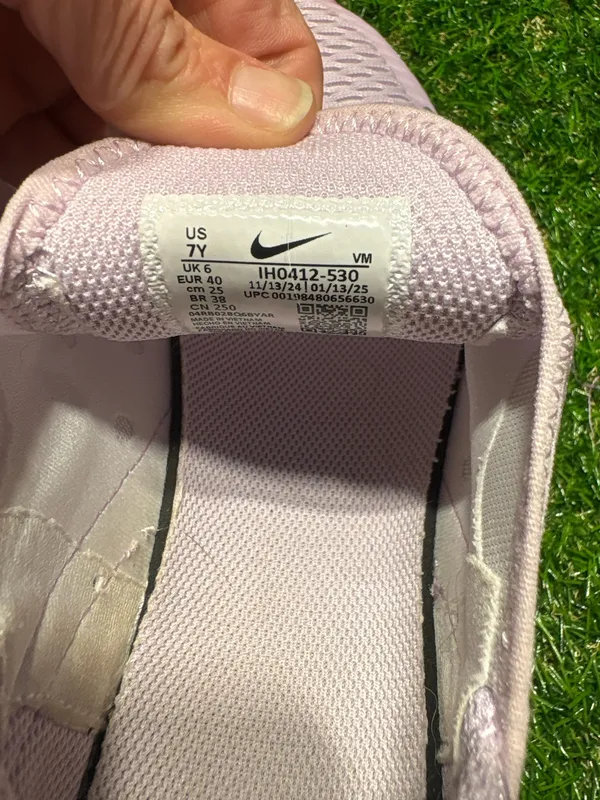 Nike Air Max 270 pink, silver and clear women’s 8.5 - Image 7