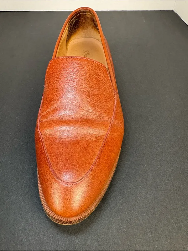 Brown Loafers Leather Slip-On Madewell - Image 7