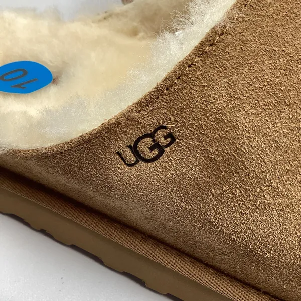 UGG Women’s Suede Greenport Open Toe Slides Brown Sz 10 NWOT Retail $125 - Image 3