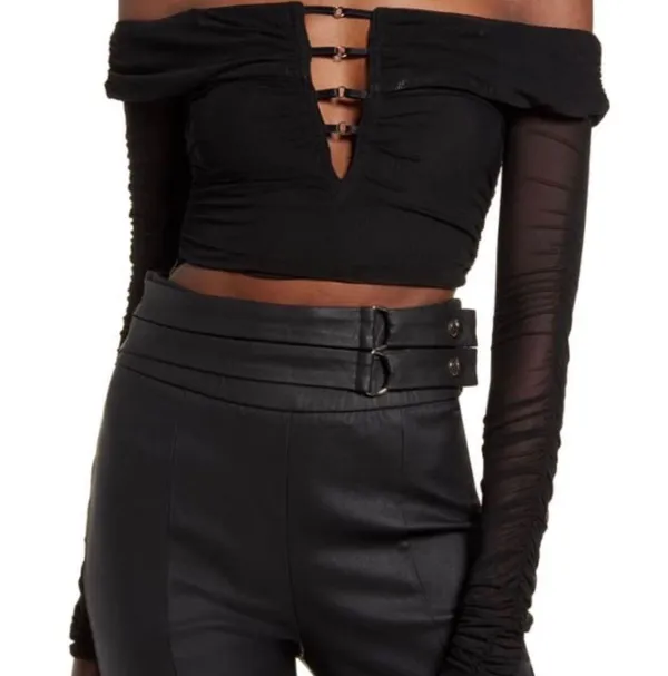 Tiger Mist Black Top - Image 2