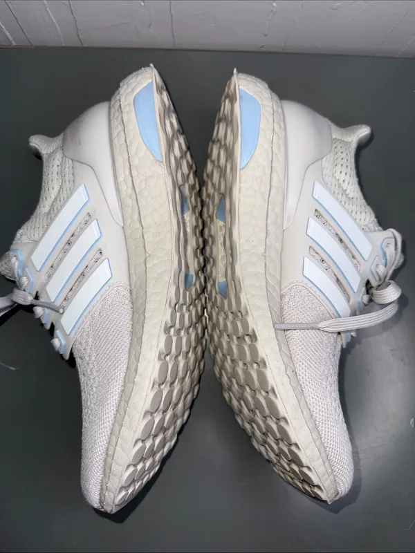 adidas Ultra Boost Sneaker - Light Grey/Blue - Image 5
