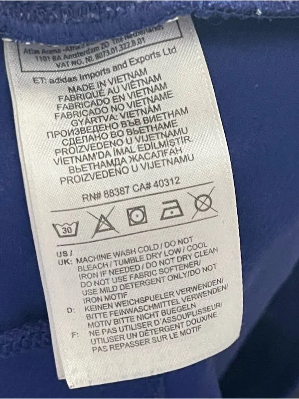 ADIDAS | Blue Running Shorts Sz M - Image 6