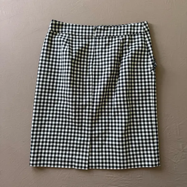 Court & Rowe Gingham Pencil Skirt - Image 5
