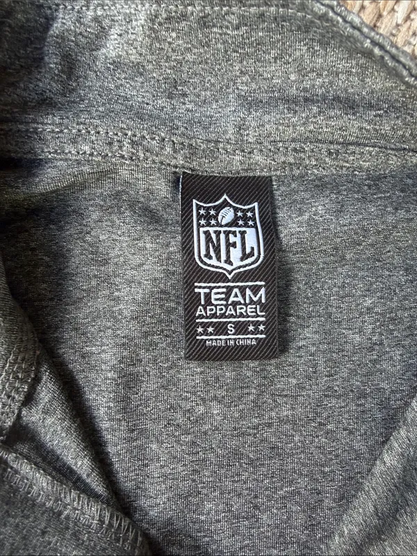 NFL Baltimore Ravens Heather Gray Team Apparel Shirt with Black Tag - Image 2