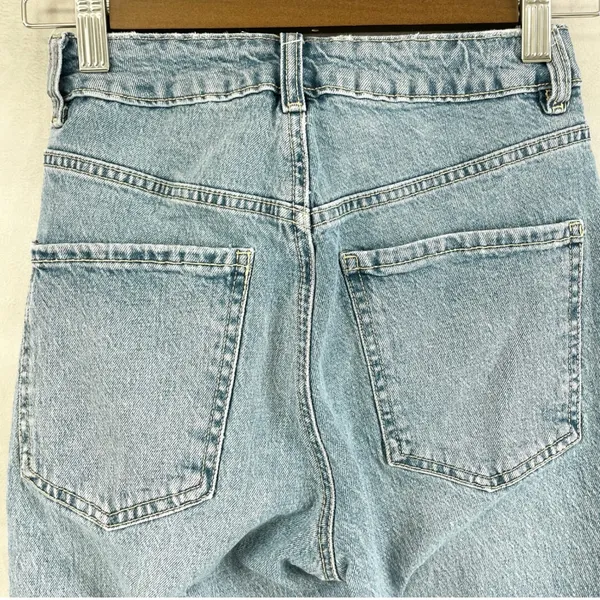 Garage Straight Leg Jeans Size 00 Minimalist Clean Girl Capsule Clean Girl Urban - Image 4