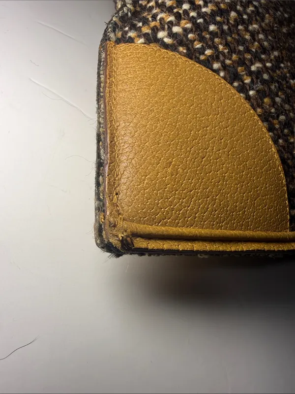 Prada Vintage “Stuoia Tweed” Mini Tote Bag - Image 7