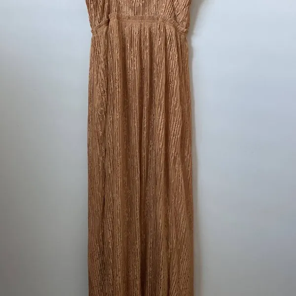 Jonathan Simkhai Bonnie Silk Lace Midi Dress Size: 8 - Image 12