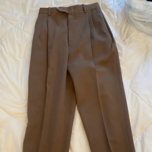 Barry‎ Bricken Wool Pants​ Brown Size 2 - Image 8