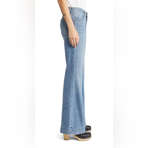 NWT Re/done 70sLow Rise‎ Bell Bottom Jeans Sz 27 - Image 3