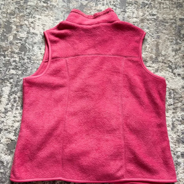 Basic editions XL pink fleece vest - Image 7