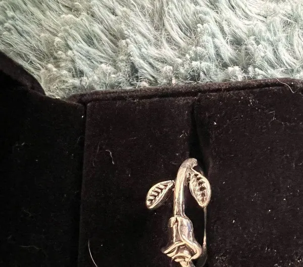 Women’s Stainless Steel Silver Ring Size 7 - Image 2