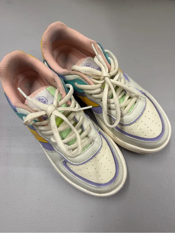 Lumberjack Freya Lila Mint Low Top Sneaker Shoe Womens Size 5 - Image 2