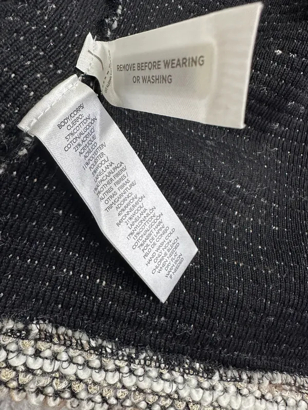 Ann Taylor LOFT SP wool cropped tweed jacket - Image 7
