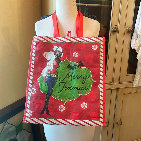 Reusable shopping bag Red - Image 2