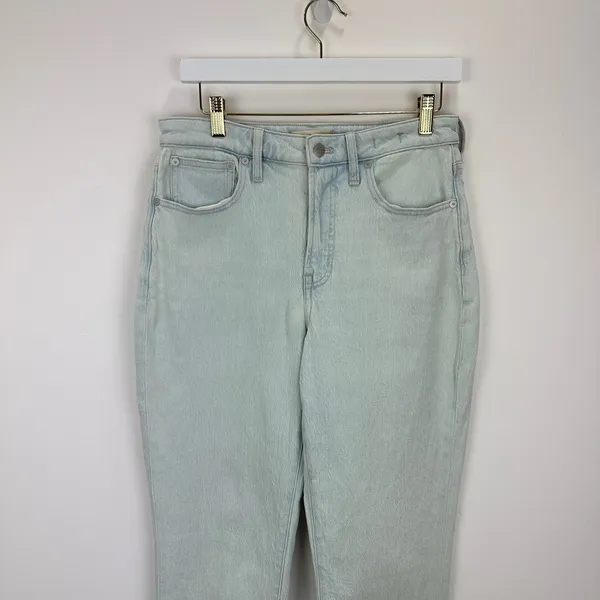 NEW Madewell The Curvy Perfect Vintage Jean Chesthunt Wash Blue High Waist US 28 - Image 14