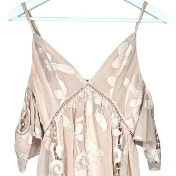 Lovers + Friends Blush Floral Mini Dress XS - Image 3