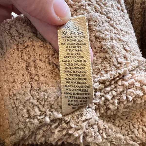 SKIMS Wide Leg Cozy Knit Pants in Camel - Image 9