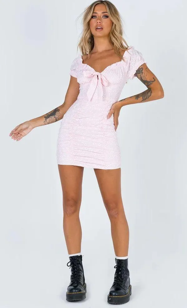 Princess Polly Back to Paris Mini Dress - Image 5