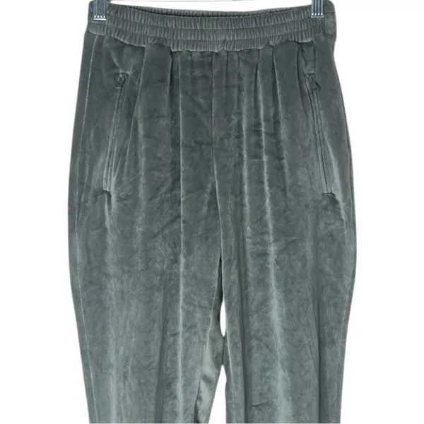 Skims Velour Velvet Joggers Gunmetal Small - Image 3