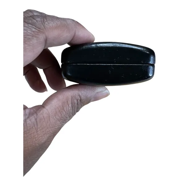 Ralph Lauren Black Hardshell Eyeglasses Case with Cleaning Cloth Logo Clamshell - Image 3