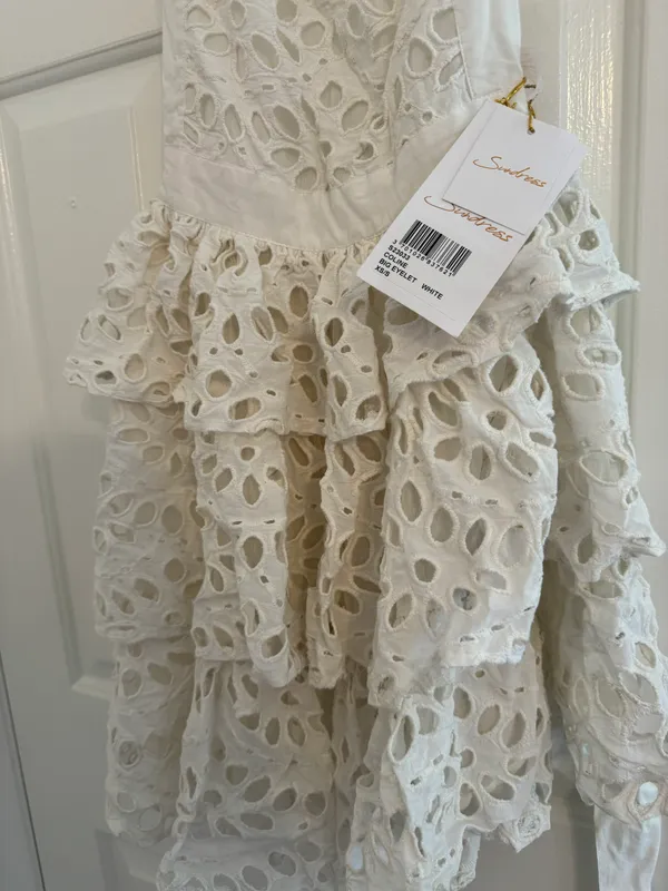 Sundress Coline short dress eyelet - Image 3