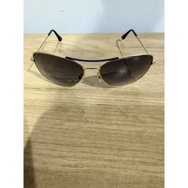 Kate Spade 135 Ally P/S Sunglasses Silver Rim With Dark Lenses Polarized - Image 4