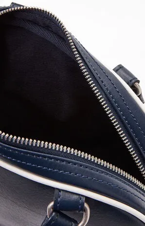 Brandy Melville Pacsun John Galt Navy Top Handle Purse Bag - Image 4