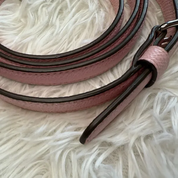 COACH Pink Silver Replacement Strap - Image 3