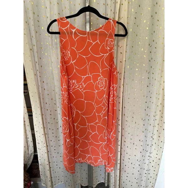 Kamea Designs Women's Hawaiian Mango ʻĀkulikuli Pockets Kawehi A-Line Dress L - Image 2