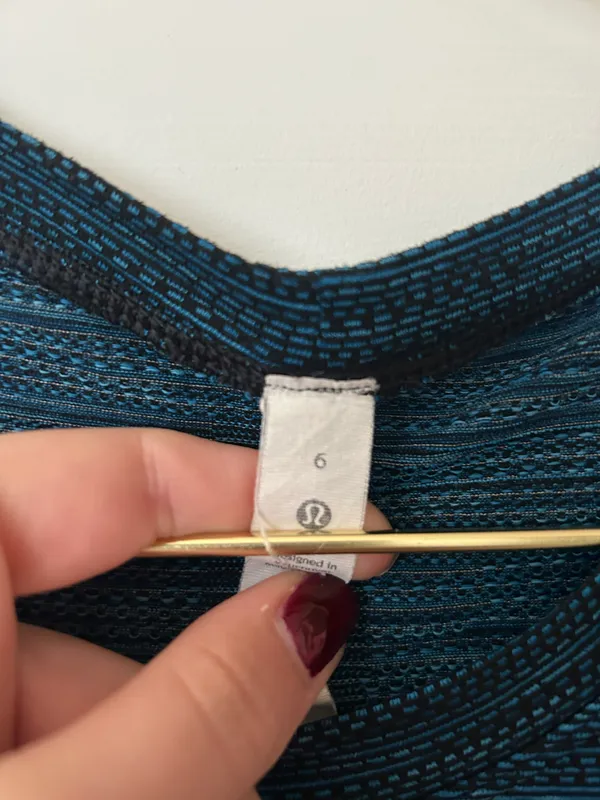 Lululemon Blue Swiftly Tech Top - Image 6