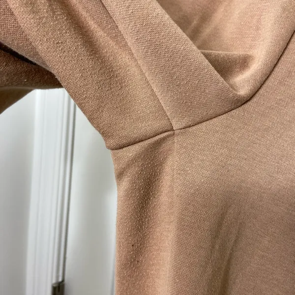 EUC Architect women’s‎ bedazzled side tan thick cotton sweatpants medium - Image 3
