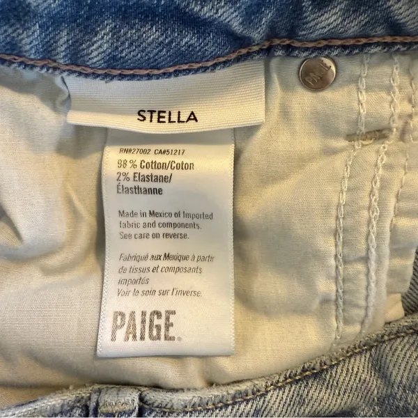Paige Stella Straight in Gnarly Destructed Size 29 - Image 9