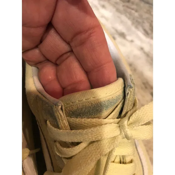 Women's size 8 Yellow Suede Vans Old Skool Casual Sneakers Shoes Skater Bloke - Image 3