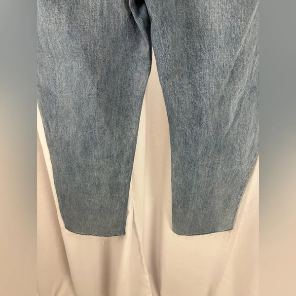 Old Navy US Women's Plus Sz 16 Higher‎ High-Rise Raw Hem Cropped Jeans NEW - Image 6