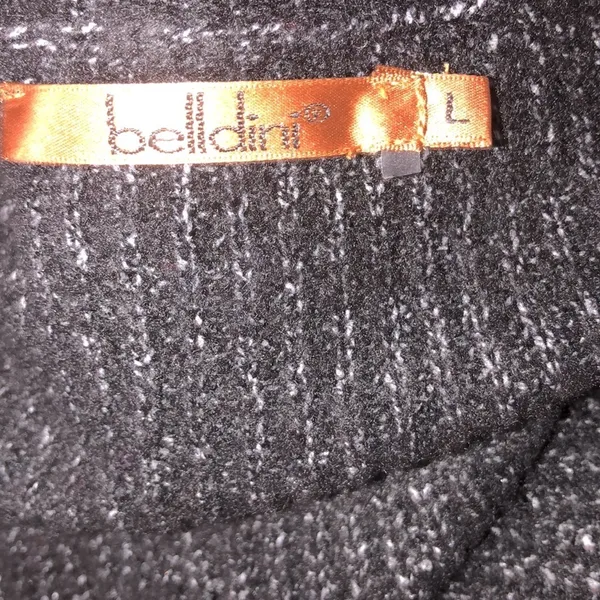 Belldini size large black cozy sweater - Image 3