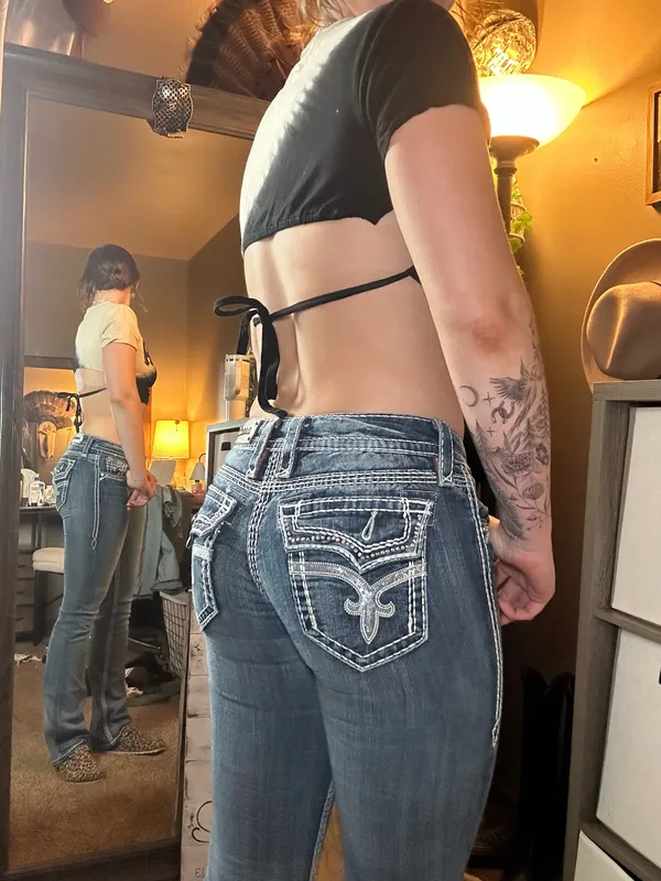 Rock Revival Bootcut Jeans Women’s 27 Dark Wash - Image 3