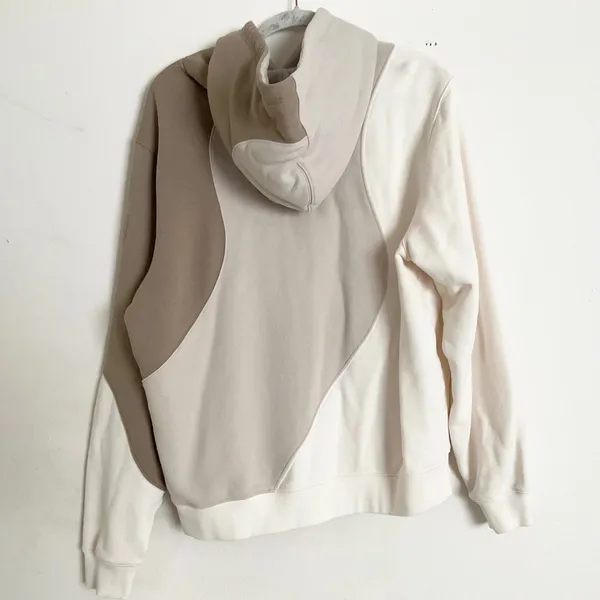 Alo Yoga Make Waves Hoodie Ivory/Bone/Gravel XS - Image 7