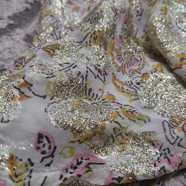 Zara gold foiled Cami Top - Image 6