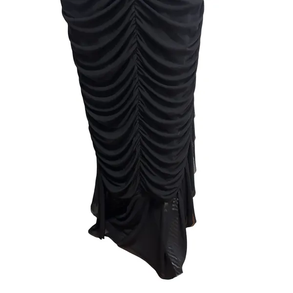 NWT ZESICA Women's L 2026 Ruched Bodycon‎ Dress Mermaid Cocktail Wedding LBD - Image 8