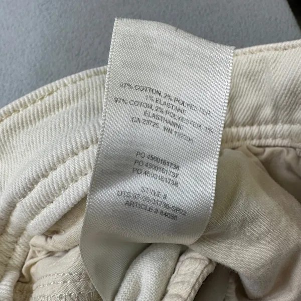 Wilfred Free‎ 4 Utility Cargo Pants Jeans Beige Pocket Straight Leg Aritzia High - Image 7