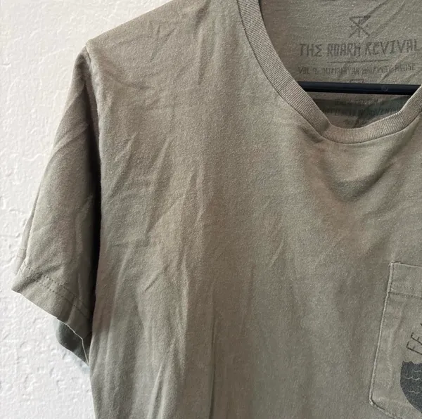 The Roark Revival Army Green T-Shirt - Image 5