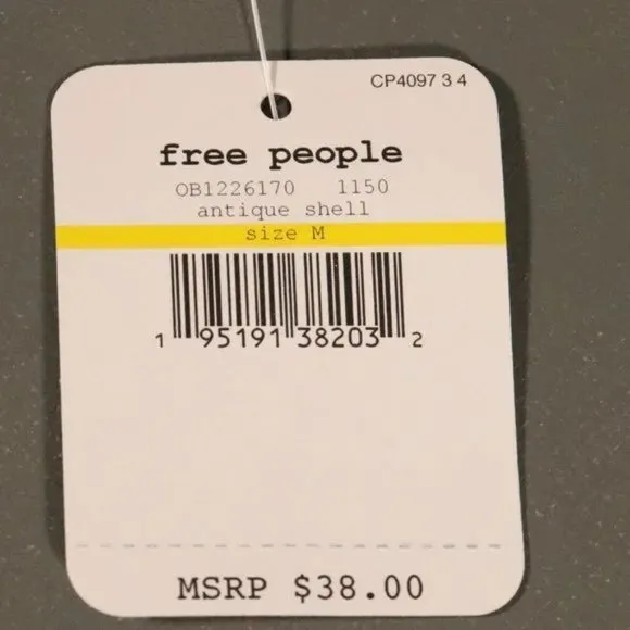 Free People NWT X Revolve Oh Scuba Bralette Size Medium - Image 3