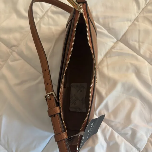 Kate Spade Lena Medium Shoulder Bag- Warm Gingerbread - Image 3