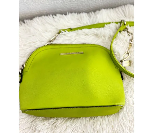 Steve Madden Small Green Crossbody Purse Satchel Pebbled Bag Double Handles NEW - Image 5